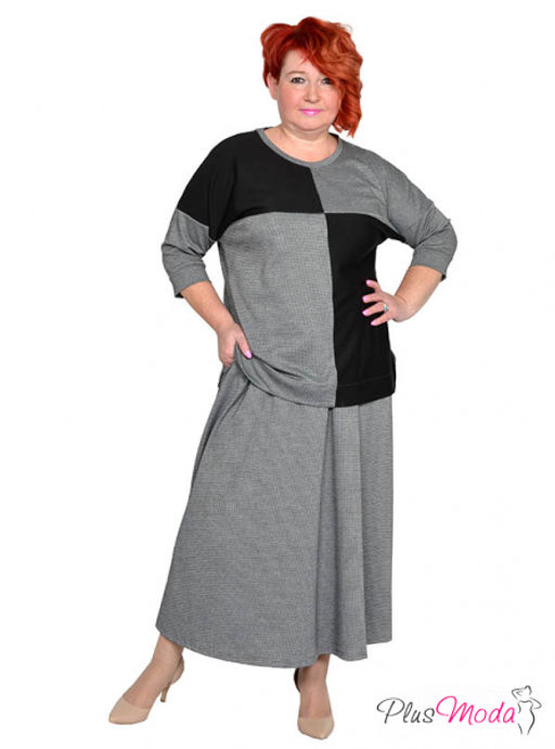 Юбка Модель №1832 размеры 44-84 - Plusmoda фото 8