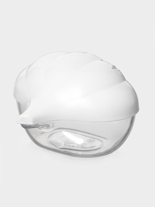 Цена за 3 шт. Контейнер для хранения чеснока Альтернатива, 9×8.3×6.2 см, пластик, прозрачный