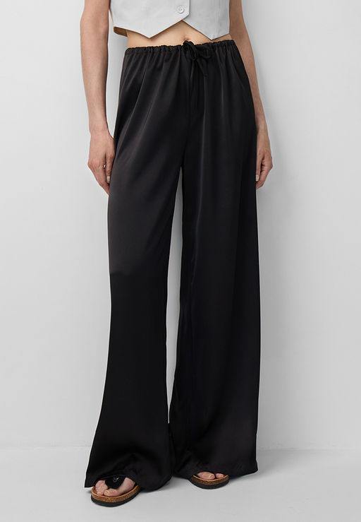 Брюки широкие из сатина - Mollis фото 2
