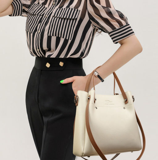 Сумка A-9668-Cream - Ferro фото 8