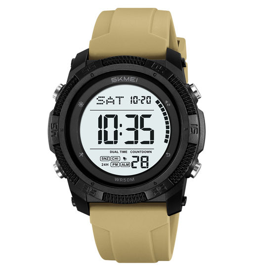 Часы наручные Skmei мужские электронные спортивные 2449coffee