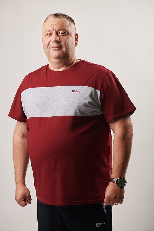 спортивная футболка высококачественный хлопок с лайкрой - Relay фото 2