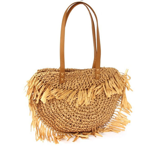 Сумка пляжная текстиль SNX-040, 1отд, бежевый SALE 265633 - Bobo фото 6