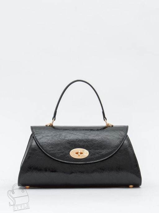 Сумка женская кожаная 1043L black Polina&Eiterou