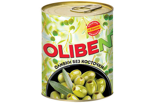 OLIBEN, оливки без косточки, 290 мл