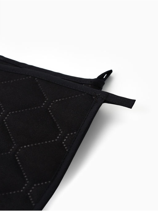 Кухонный набор «Этель. Правила дома»: варежка-прихватка 20×28 см, прихватка 19×19 см