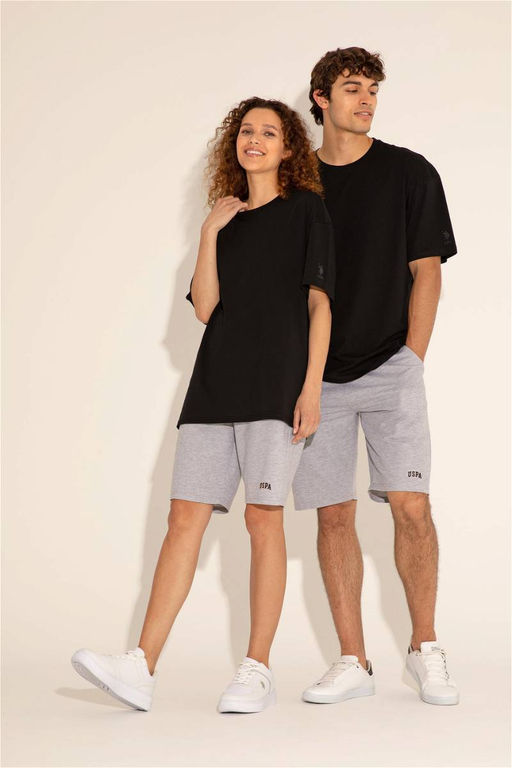 Мужская черная футболка - U.s. polo assn фото 8