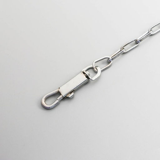 Поводок металлический 160 см, сварное звено 2,9 х 18 мм - Пижон фото 4