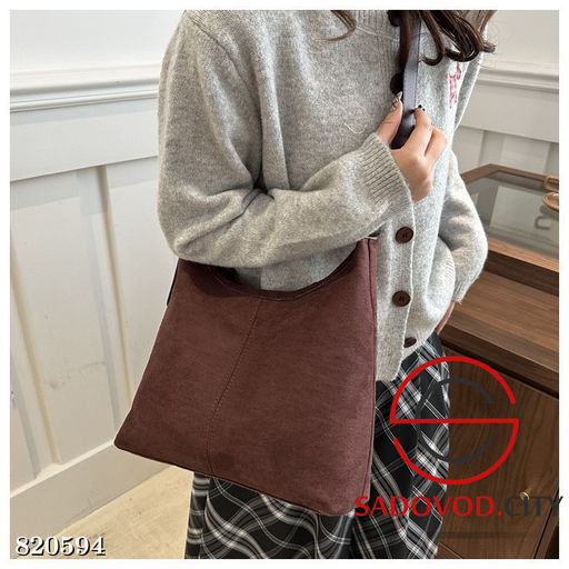 Женская сумка осенне-зимняя замшевая - Bruno фото 2