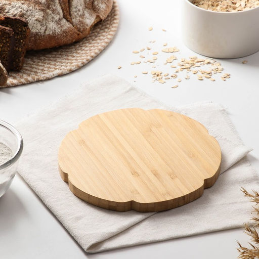 Менажница Доляна «Соты», 19×19×1.3 см, бамбук