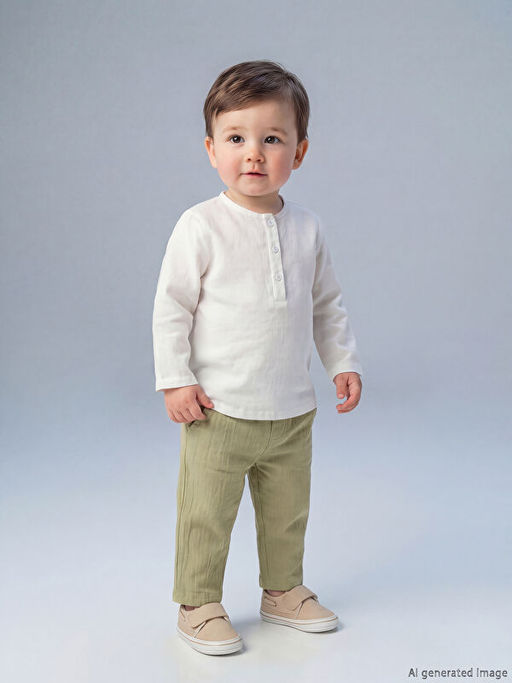 Erkek Bebek Hakim Yaka G?mlek ve Pantolon