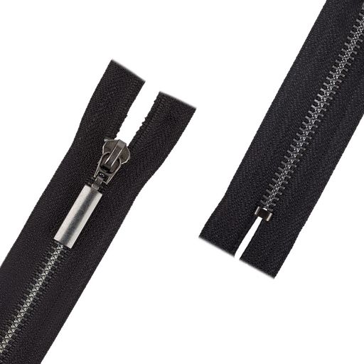 Молния Металл оксид (черный никель) GM-751 однозамковая 12 см Тип 5 10 шт неразъёмная Gamma