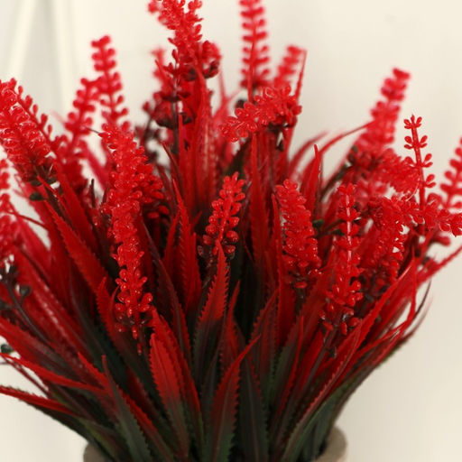 Искусственный цветок в горшке «Лаванда куст», 7.5×19 см, МИКС