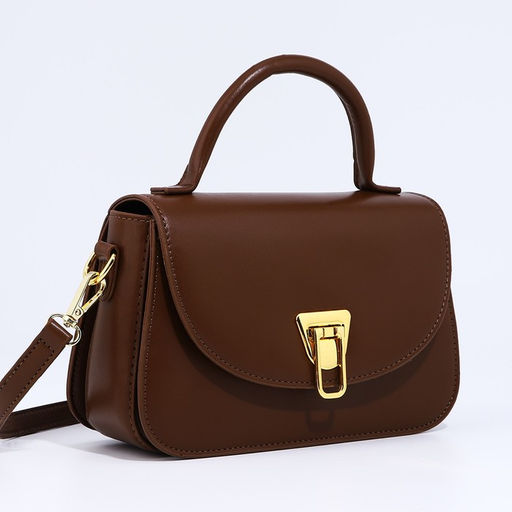 Сумка-мессенджер на клапане, цвет коричневый - Simaland фото 3