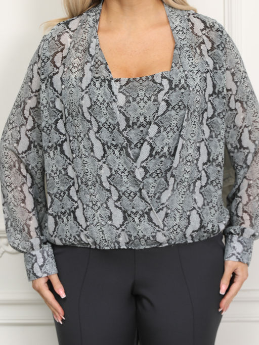 Блузка М5-5668/1 - Wisell фото 14