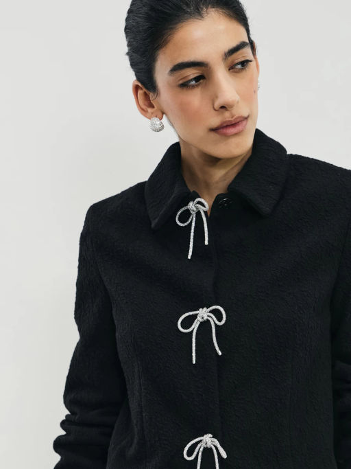 Жакет из хлопка с бантами / Zarina