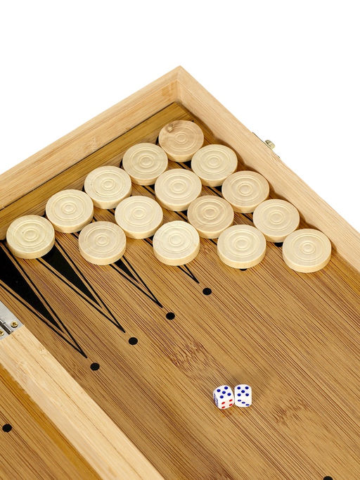 Настольная игра 3 в 1 «Король»: нарды, шахматы, шашки, 39×39 см