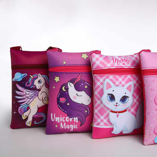 Цена за 5 шт. Сумка детская Волшебные зверята МИКС 16х11 см - Simaland фото 3