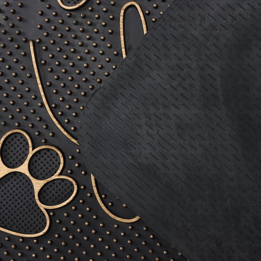 Коврик придверный Доляна «Лапка», 40×70 см, МИКС