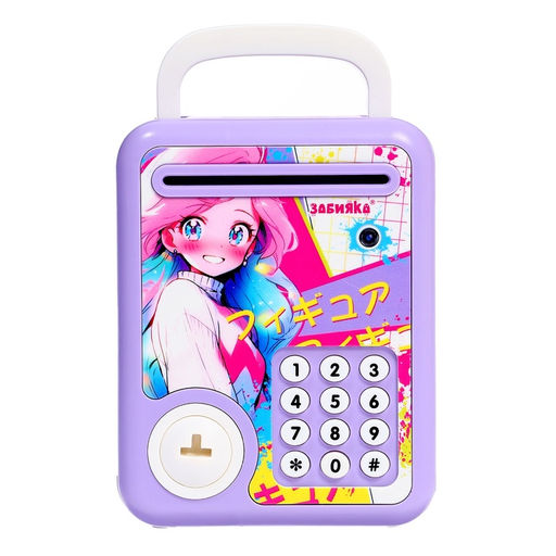 Музыкальная игрушка ZABIAKA «Кавай сейф», фиолетовый