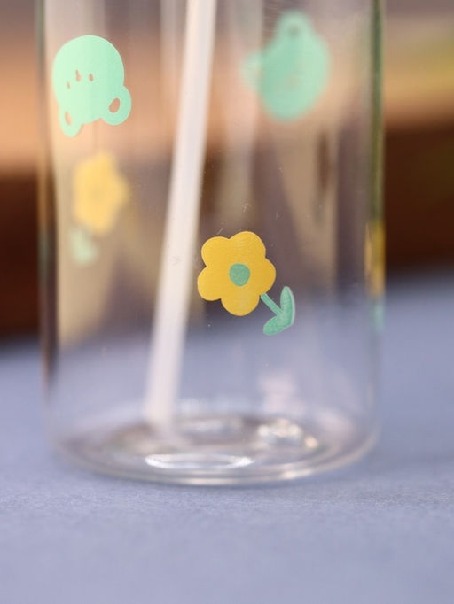 Дорожная бутылочка "Drawings", green (100 ml)