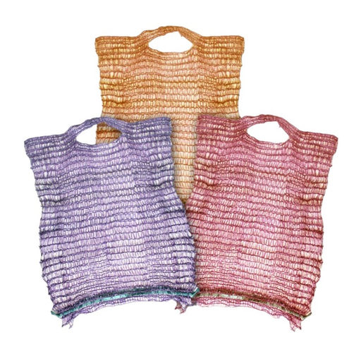 10ш.Сетка-мешок для овощей 30х47см, до 9кг, с завязками и ручками