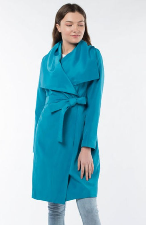 03-1865 Плащ женский (пояс) - El podio фото 13