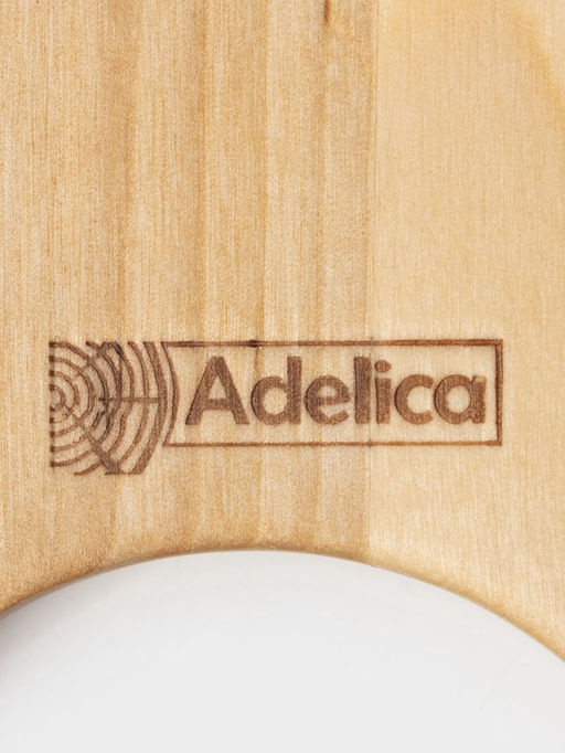 Столик - поднос для вина в форме сердца Adelica, с менажницей и складными ножками, на 2 персоны, d=30?1.8 см, дерево берёза