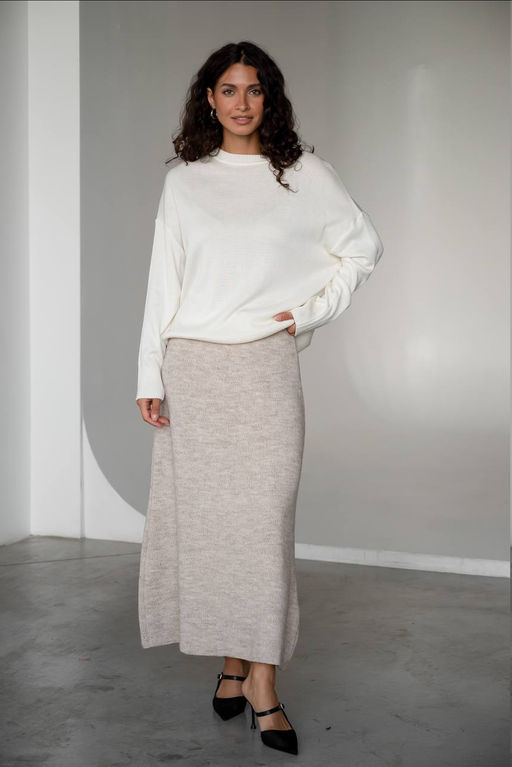 Юбки ЮБ 354п-1 Красный / Экрю - T.C.T фото 30