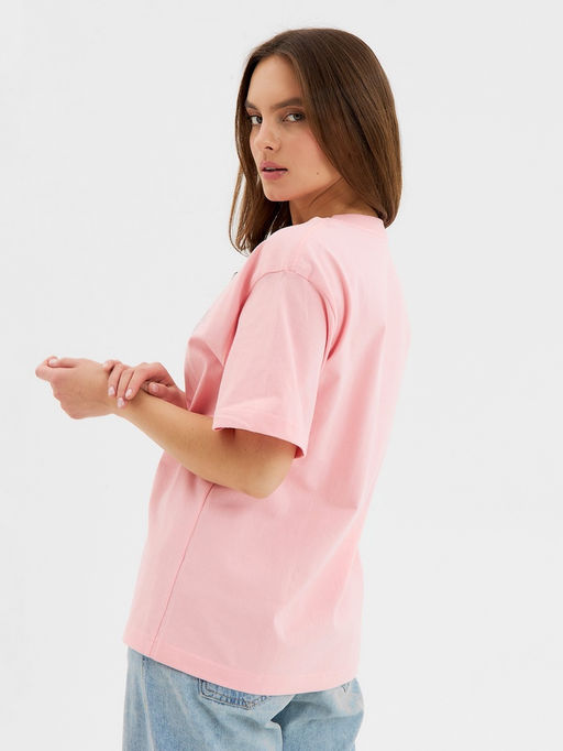 Футболка женская KAFTAN: Prosecco, розовая, размер 52-54