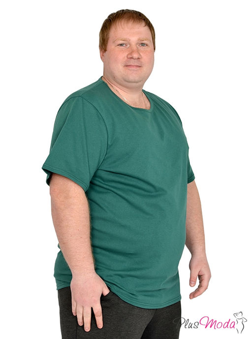 Мужская футболка Модель №618 размеры 44-84 - Plusmoda фото 3
