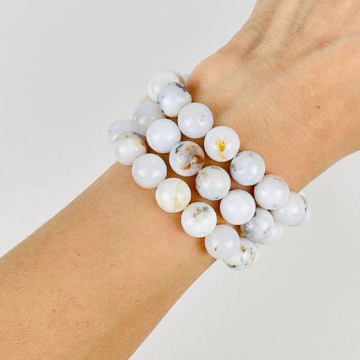 Бусины для украшений из Кохолонга (38 бусин) 39 см