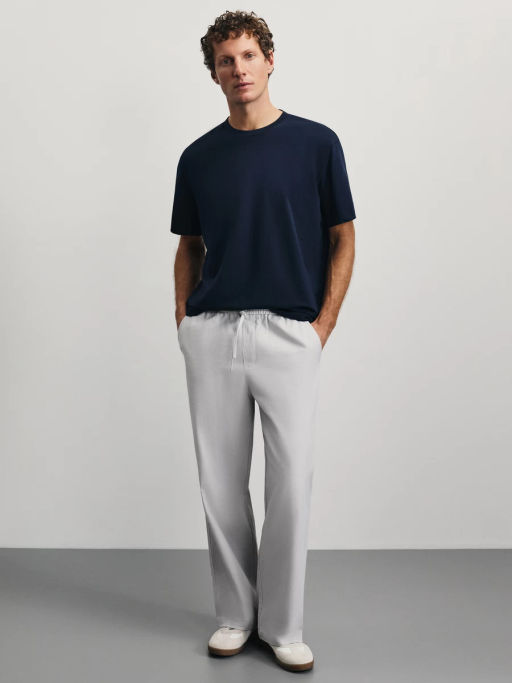 Футболка из смесового хлопка / Zarina  фото 2