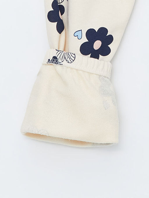 Beli Lastikli Bask?l? K?z Bebek E?ofman Alt - Waikiki фото 2