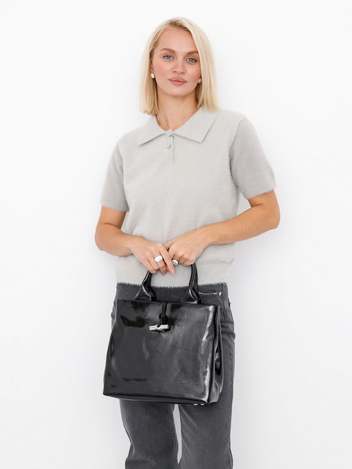 Сумка 5768P black Polina&Eiterou
