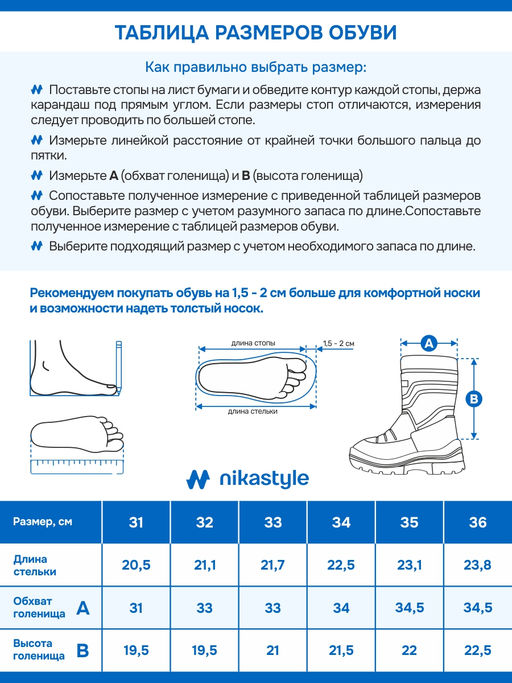 Сапоги 16з30125 джинс