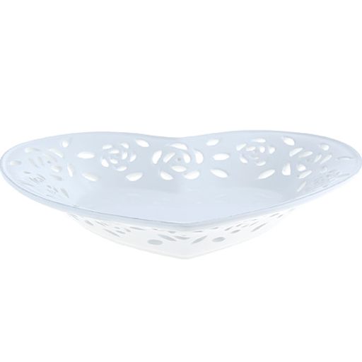 23821 Блюдо СЕРДЦЕ ажурное 23,5х21х4см МВ (х18) - Mayer&boch фото 3