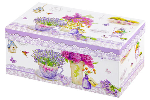 Ваза 1,5 л 12,5*9,5*22 см Лаванда NEW BONE CHINA - Elan gallery фото 11