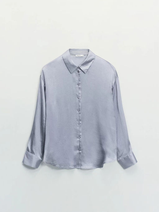 Базовая атласная блузка / Zarina  фото 6