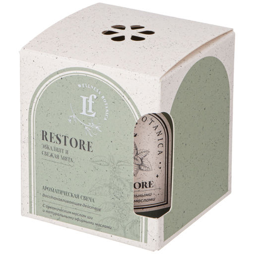 Свеча ароматизированная Lefard Restore в стакане 7×8 см  фото 2