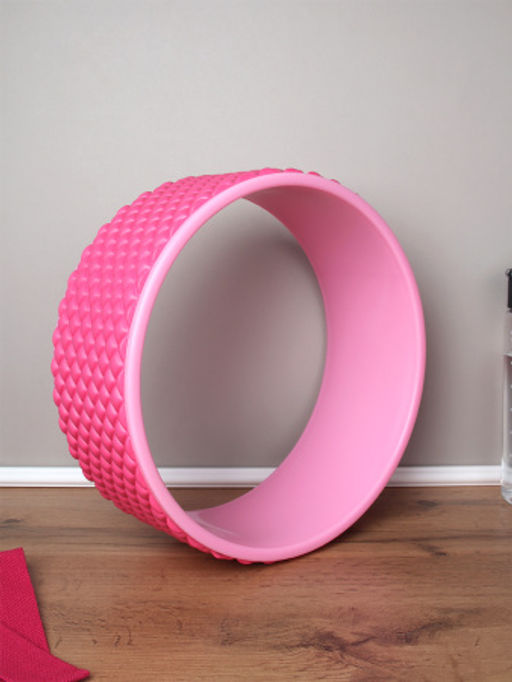 Колесо для йоги и пилатеса массажное 30Х10 / MYW-30PP / розовый / уп10 - Галеонтрейд фото 4