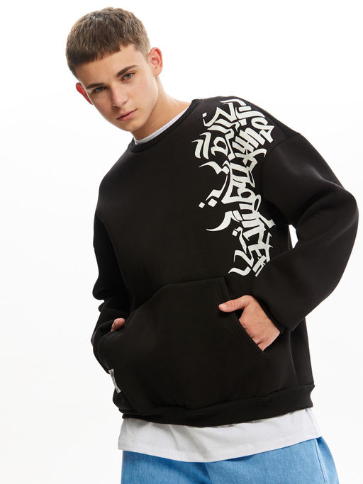 Свитшот черный 203141304