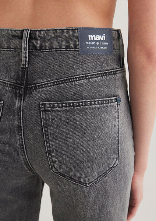 Victoria Classic Denim Koyu Gri Jean Pantolon - Mavi фото 8