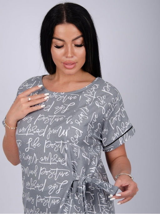 Костюм "Аморе 5" серый, трикотаж