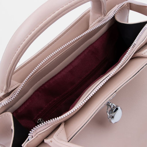 Сумка-тоут на молнии, цвет розовый - Simaland фото 3