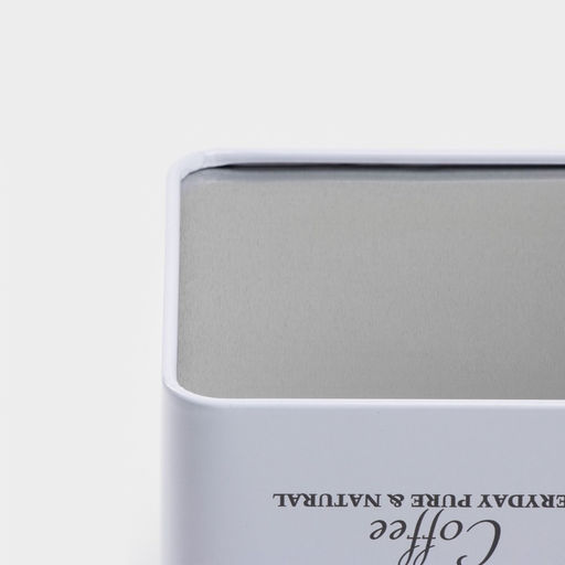 Банка для хранения «Дом и поле», 1.2 л, 12×10 см, жесть, белая