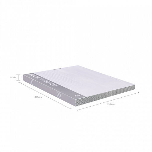 Цена за 6 шт. Тетрадь общая ученическая с пластиковой обложкой на скобе ErichKrause CoverProBook matt, Pastel, розовый, А4, 48 листов, клетка фото 10