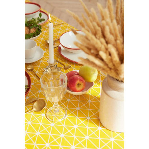 Скатерть Доляна Паутина 145х2003см,100%пэ, рогожка 130 гр/м  фото 8