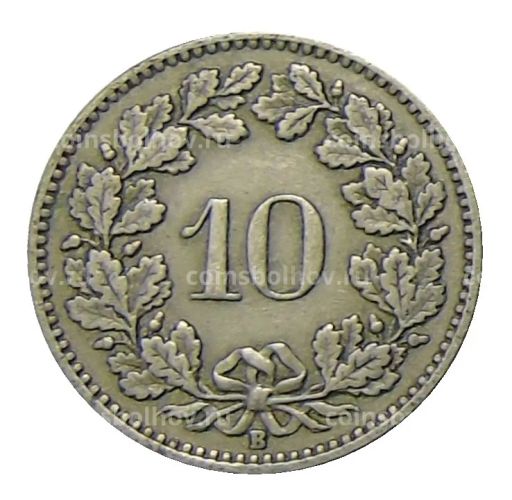 10 раппенов 1922 года Швейцария