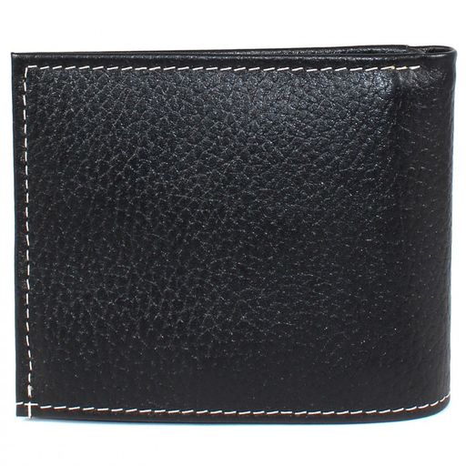 Портмоне мужское Croco-ПР-902 натуральная кожа 1 отд, 10 карм, черный флотер (40) 207669 фото 2